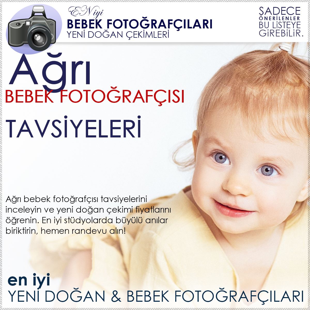 Ağrı Bebek Fotoğrafçıları