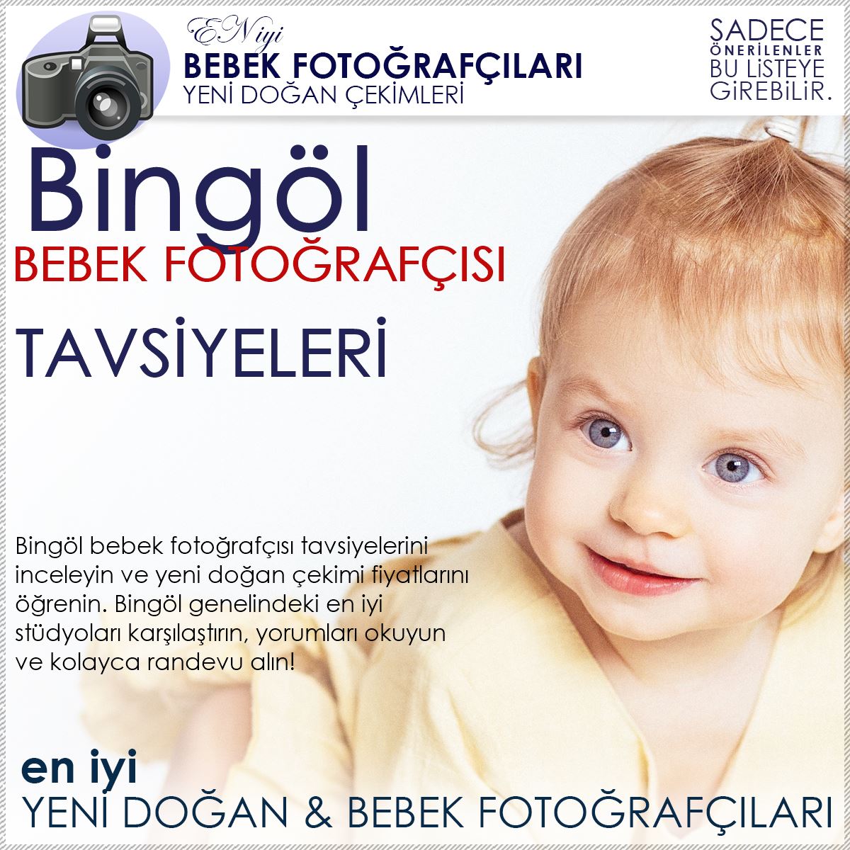 Bingöl Bebek Fotoğrafçıları