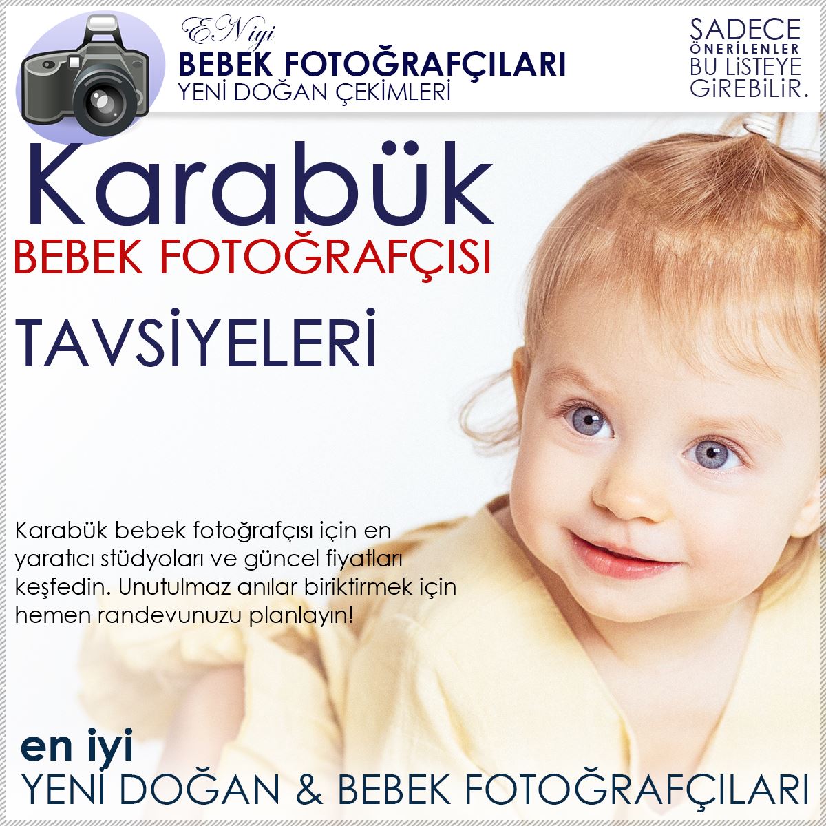 Karabük Bebek Fotoğrafçıları