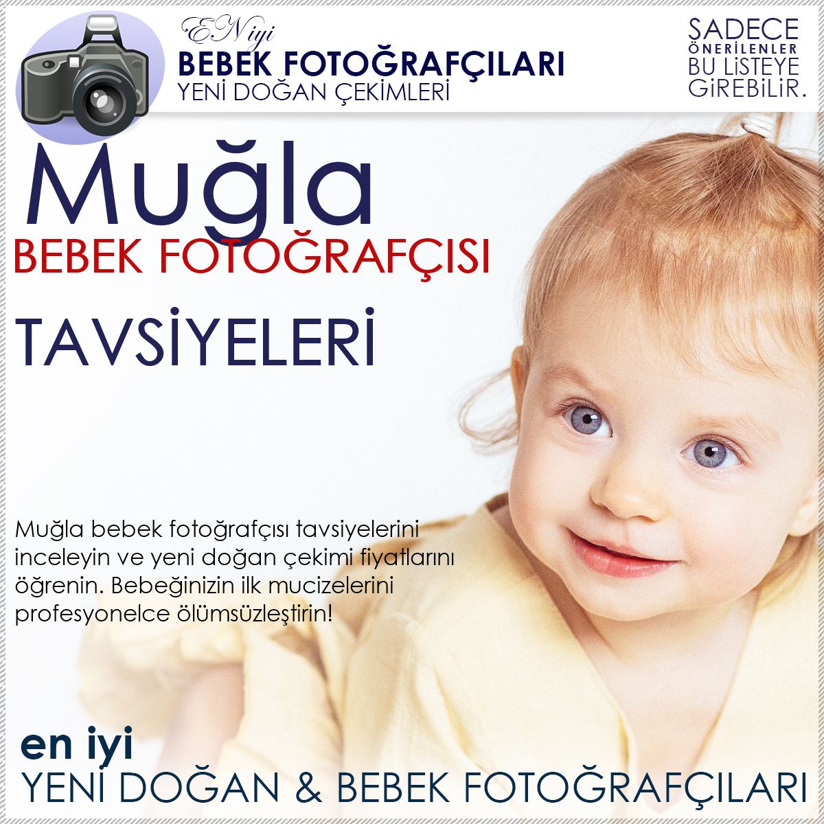 Muğla Bebek Fotoğrafçıları