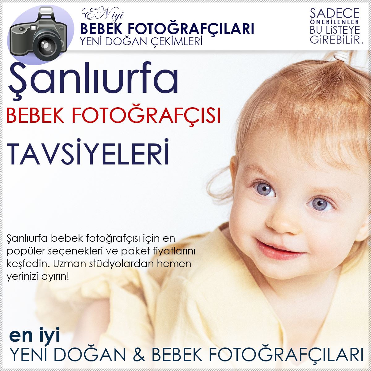 Şanlıurfa Bebek Fotoğrafçısı Tavsiyeleri ve Yeni Doğan Çekimi Fiyatları