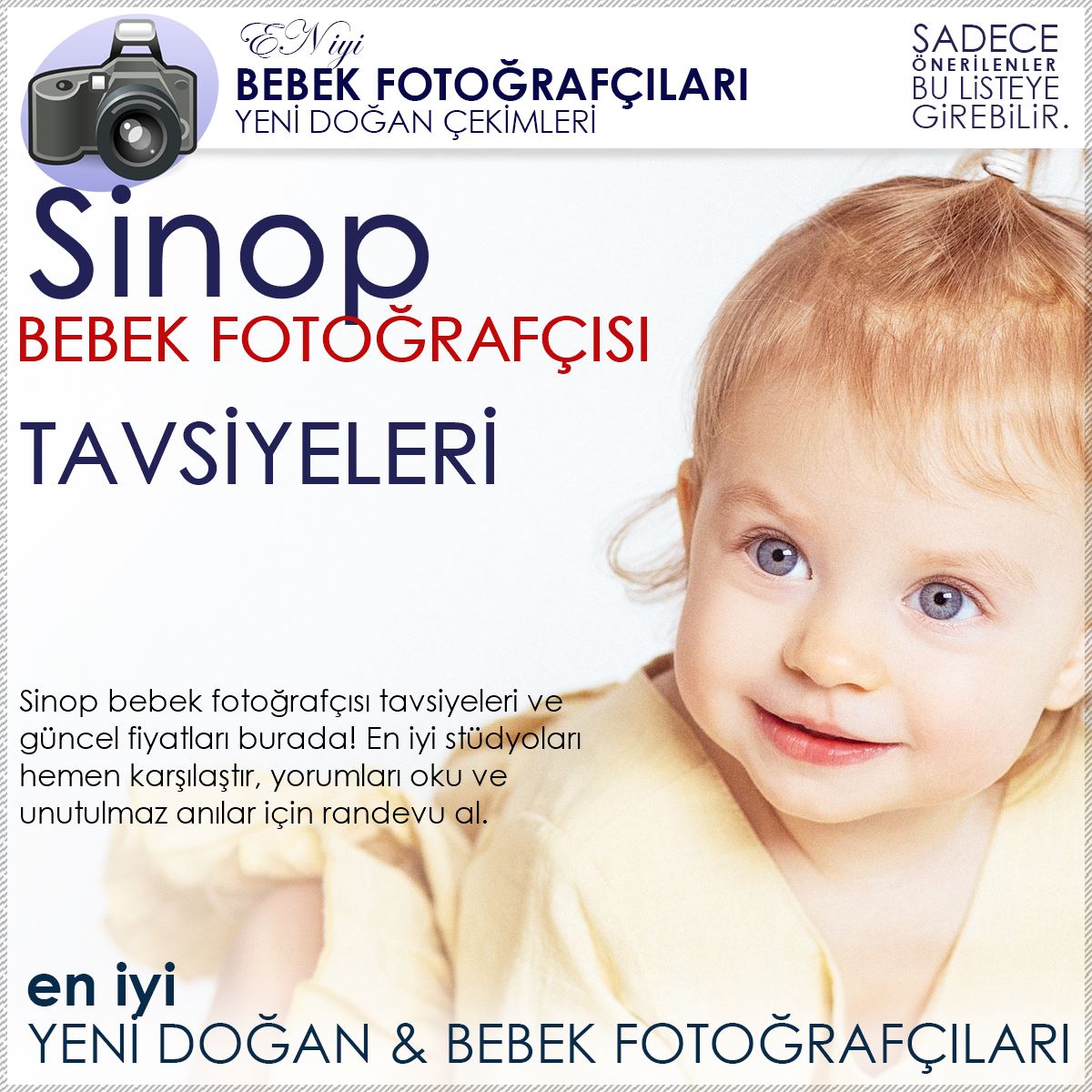 Sinop Bebek Fotoğrafçısı Tavsiyeleri ve Yeni Doğan Çekimi Fiyatları